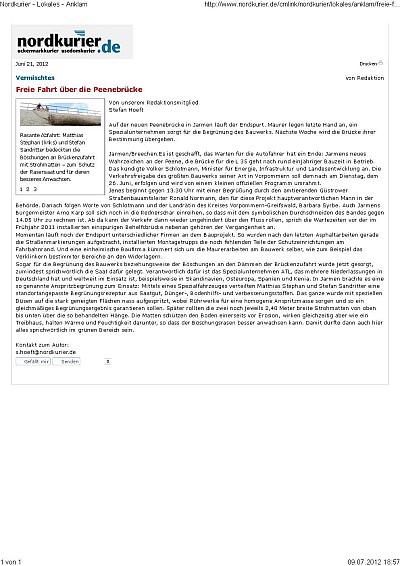 Bild zum Zeitungsartikel